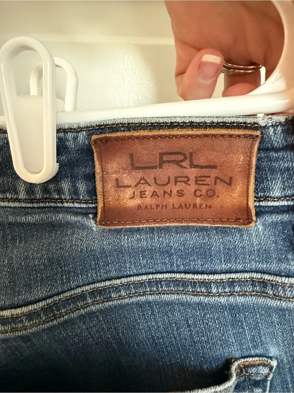 Lauren Ralph Lauren LRL Straight Leg Stretch Jeans Size 14
